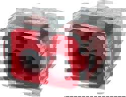 2 Port, 18 to 12 AWG Compatible, Push-In Wire Connector